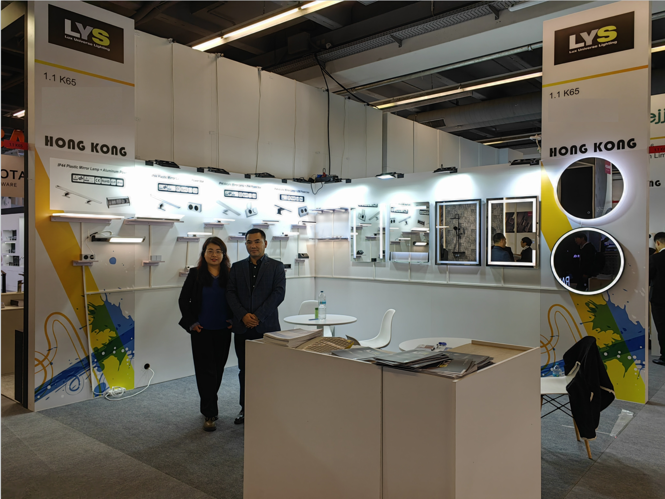 ISH Frankfurt 2023-də LED Güzgü vitrinimiz - Xəbərlər - Ningbo Lux universe Lighting Technology Co., Ltd.